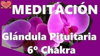 MEDITACIÓN Glándula pituitaria 6º Chakra [upl. by Zachary]