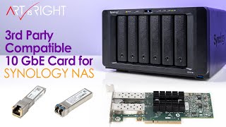 Alternative 10 GbE Network Interface Card NIC that works well with Synology NAS [upl. by Airotciv]