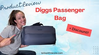 💼 Diggs Passenger Dog Bag Review  DISCOUNT [upl. by Far]