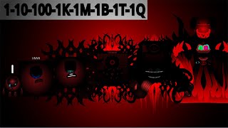 Uncannyblocks Band But Different nightmare 1101001K1M1B1T1Q Latest Version [upl. by Hanover]