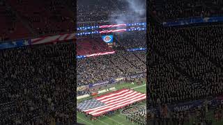 Army Navy Game  12923  America the Beautiful  at Gillette Stadium Foxboro MA [upl. by Bullough743]