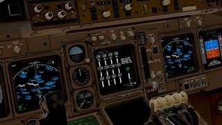 FULL POWER  B747 takeoff from DALLAS DFW  Cockpit View [upl. by Lalla]