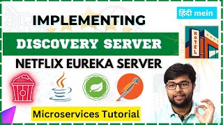 🔥 Implementing Service Registry using Eureka SERVER  Microservices Tutorial [upl. by Galateah]