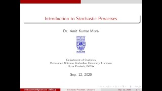 Introduction to Stochastic Processes [upl. by Palladin758]