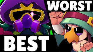 V34 Ranking EVERY Brawler from WORST to BEST  Pro Tier List 2023 [upl. by Salisbarry]