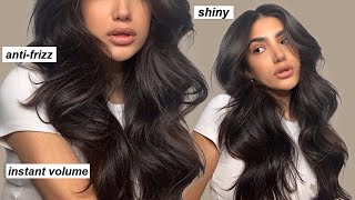 VOLUMINOUS BOUNCY HAIR TUTORIAL [upl. by Kealey734]