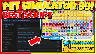 🚪BACKROOMS Pet Simulator 99 ScriptHack Auto Farm Quests Gems And More [upl. by Uokes]