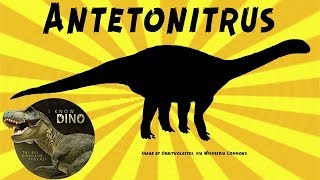 Antetonitrus Dinosaur of the Day [upl. by Silirama]