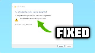 FIXED quot0x8096002A No error description availablequot [upl. by Avik542]