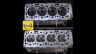 z16xep Hengerfej felújítás Nyomáspróba Síkolás Opel Meriva Astra Zafira Cylinder head restoration [upl. by Saimerej541]