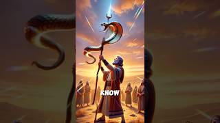 Moses bronze snake shortfilmBible storymythologyai animationshortsmosesbliss [upl. by Gaynor]