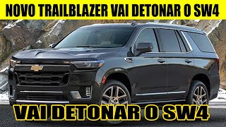 NOVO CHEVROLET TRAILBLAZER 2025 VEM COM TUDO PARA DERRUBAR O SW4 [upl. by Atinaej]