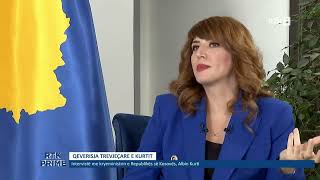 Intervistë me kryeministrin e Kosovës Albin Kurti 21032024 [upl. by Yclehc952]