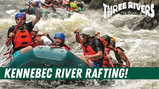 Kennebec River Rafting with Three Rivers Whitewater  Maine Rafting [upl. by Ainafetse799]