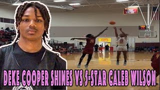 Woodward Academy vs Holy Innocents  Deke Cooper Jr goes goes at 5 Star Caleb Wilson WHO WON [upl. by Cassi]