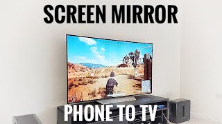 LG WebOS Screen Share  Play PUBG Mobile on TV [upl. by Erikson137]