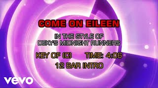 Dexys Midnight Runners  Come On Eileen Karaoke [upl. by Filler184]