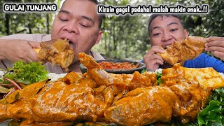 GA HABIS FIKRI DIKIRA GAGAL MALAH MAKIN PATEN  GULAI TUNJANG KAKI SAPI SUPER ENAK NAGIH [upl. by Kloster700]