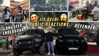 MY MODIFIED DEFENDER amp GANGSTER ENDEAVOUR EK SATH😍🔥  PUBLIC REACTIONS😱😍🔥 [upl. by Devland]