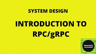 What is RPCgRPC  gRPC vs REST API  Code examples [upl. by Yadsnil]