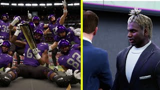 IMPORTING MY HEISMAN QB to the NFL DRAFT [upl. by Syned118]