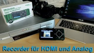 Recorder für HDMI und analog Video – HIZ190 [upl. by Verner]