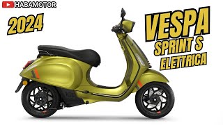 2024 Vespa Sprint S Elettrica  Where Art Meets Technologyquot [upl. by Ogg996]