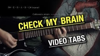 Alice in Chains  Check My Brain  Vocal and Guitar Cover  Tabs [upl. by Freemon]