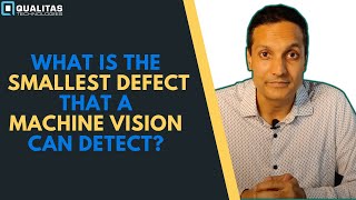 Smallest Defect That A Machine Vision Can Detect  AI In Quality Control [upl. by Eesac]