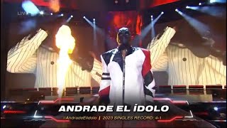 Andrade El Ídolo Entrance  AEW Collision September 30 2023 [upl. by Fidellas]