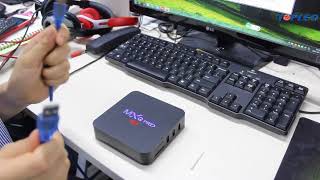 How to upgrade firmware android tv box MXQ pro [upl. by Hun]