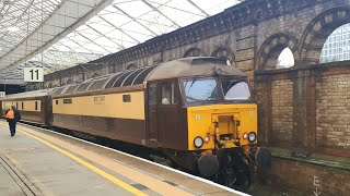 The Northern Belle amp Freight at Crewe amp Penkridge 1112024 [upl. by Cacilia]