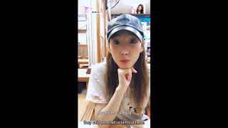 Eng Sub 180927 Taengoo TV  taeyeon food talk [upl. by Gudrun]