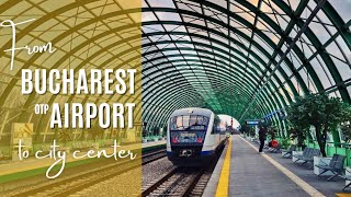 From Bucharest airport to city center Public Transport [upl. by Hampton]