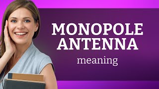 Understanding the Monopole Antenna A Guide to Its Basics and Applications [upl. by Ainavi964]