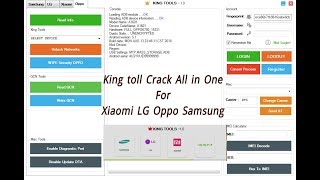 King Tools V10 Crack Samsung LG Xiaomi Oppo Unlock Bootloader [upl. by Uohk]