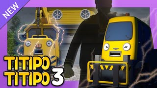 TITIPO S3 EP13 Mr Herbs scary guest l Train Cartoons For Kids  Titipo the Little Train [upl. by Alysoun]