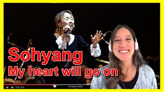 Vocal Coachclassical Singer REACTION first time Sohyang소향  My heart will go on [upl. by Combes]