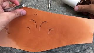 Leather Tooling Practice Strategy [upl. by Madelina]