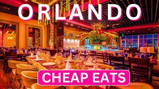 Best Budget Restaurants in Orlando Florida [upl. by Aihsak]