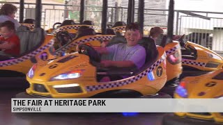 Fair at Heritage Park in Simpsonville kicks off [upl. by Gone317]