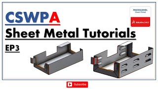 CSWP Advance Sheet Metal sample question  CSWPASM  EP  3 [upl. by Emogene]