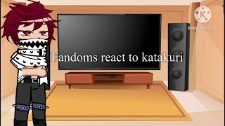 Fandoms react to katakuri Fandoms react part 2 [upl. by Alex]