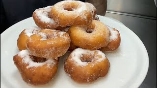 ROSQUILLOS FRITOS AL ESTILO ABUELA DOLORES postre dulces merienda viralvideo parati fouryou [upl. by Iur120]