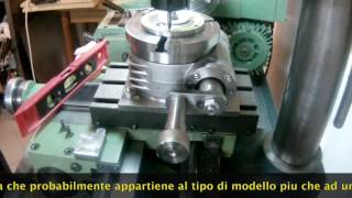 divisore fai da te handmade rotary table parte 6 [upl. by Aerdnael]