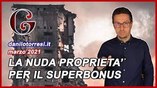 SUPERBONUS 110 Demolizione e Ricostruzione condominio unico proprietario impianti e pertinenze [upl. by Corneille578]