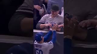 Yankee fan interferes with game 😲 fyp shortsvideo viralshorts yshorts [upl. by Olive]