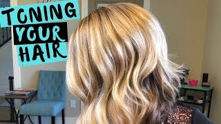 How to Tone Your Hair  Refresh Your Color [upl. by Nevil]