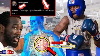 BREAKING ERROL SPENCE NOW SAYS amp CONFIRMS BROKEN RIB BEFORE CRAWFORD FIGHT  COULDNT SPAR FOR MONTH [upl. by Bolger]