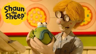 Shaun the Sheep 🐑 The Pizza Boys New Friend 🐸 Full Episodes Compilation 1 hour [upl. by Sanger836]